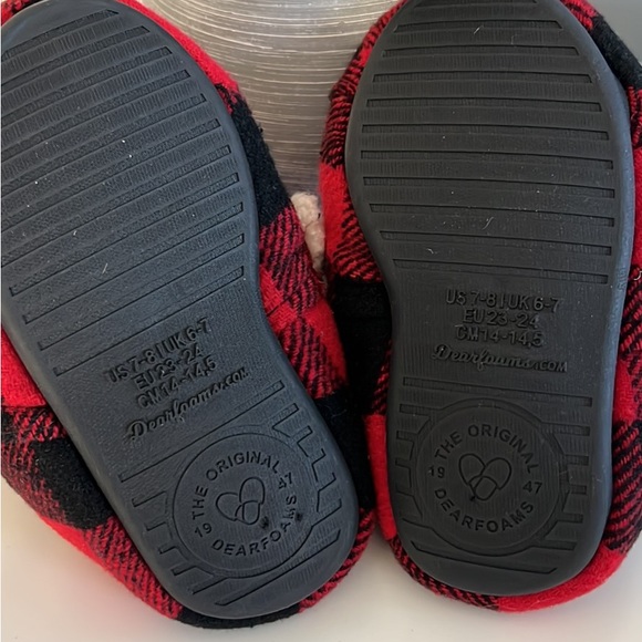 Lil’ Bear Slippers - toddler size 7/8 - Picture 2 of 2